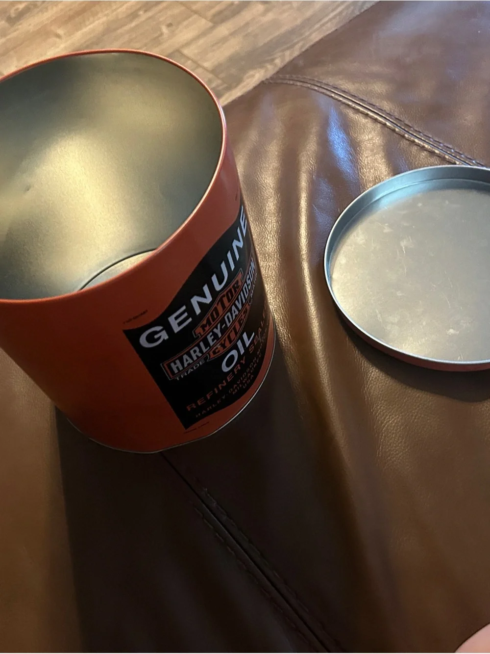 Harley-Davidson white orange